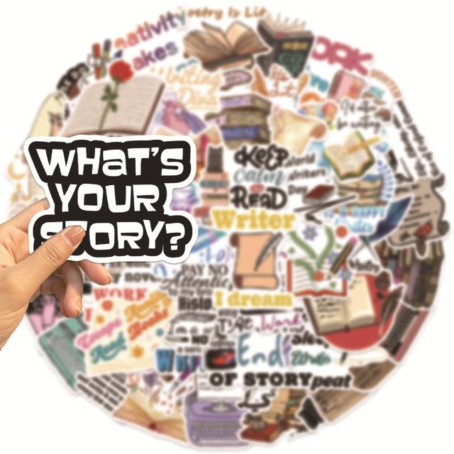 Waterproof Sticker Pack — 50 pcs